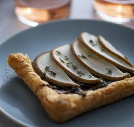 Délicieuse tarte aux poires et au gruyère